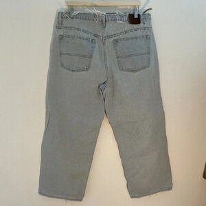 Vintage Ralph Lauren Polo Jeans Co Wide Leg Y2K Skate Destroyed 36x26 Loose Fit